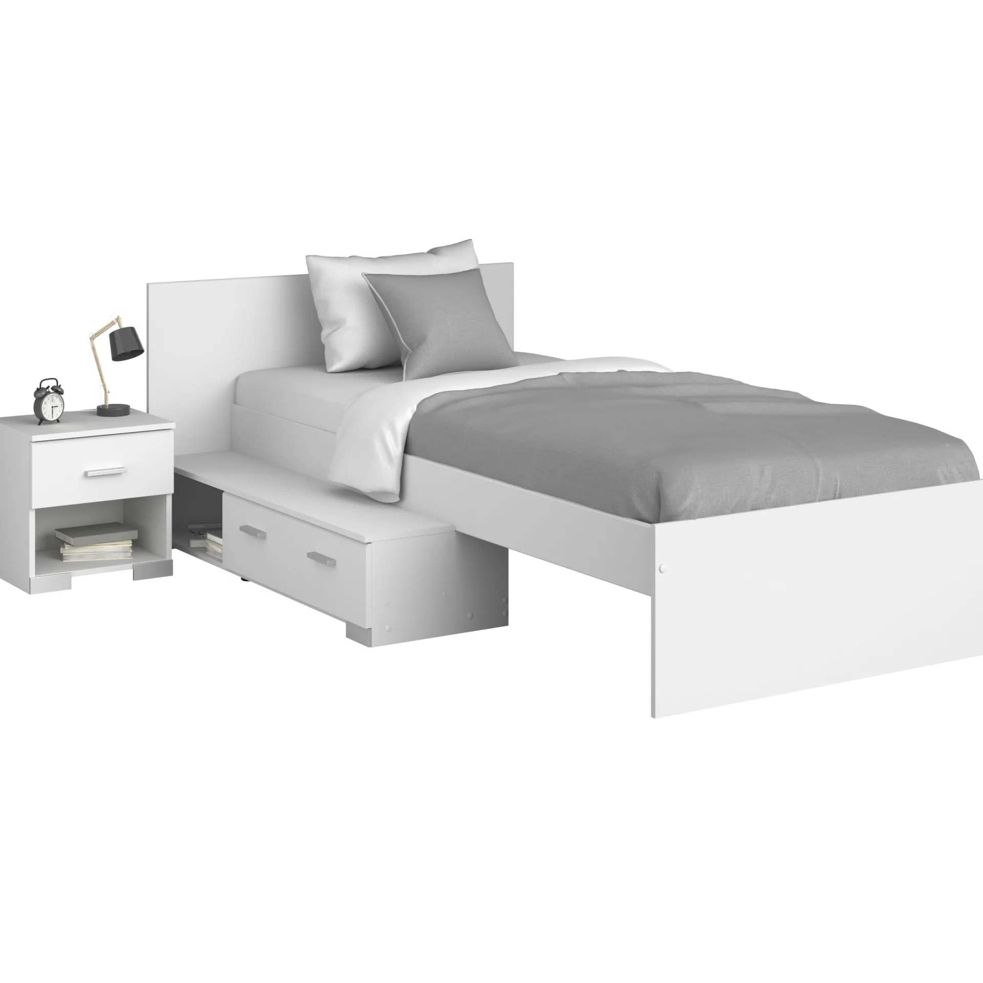 Kinder Parisot Kinderzimmer-Set Galaxy | Einzelbett, Nachttisch |