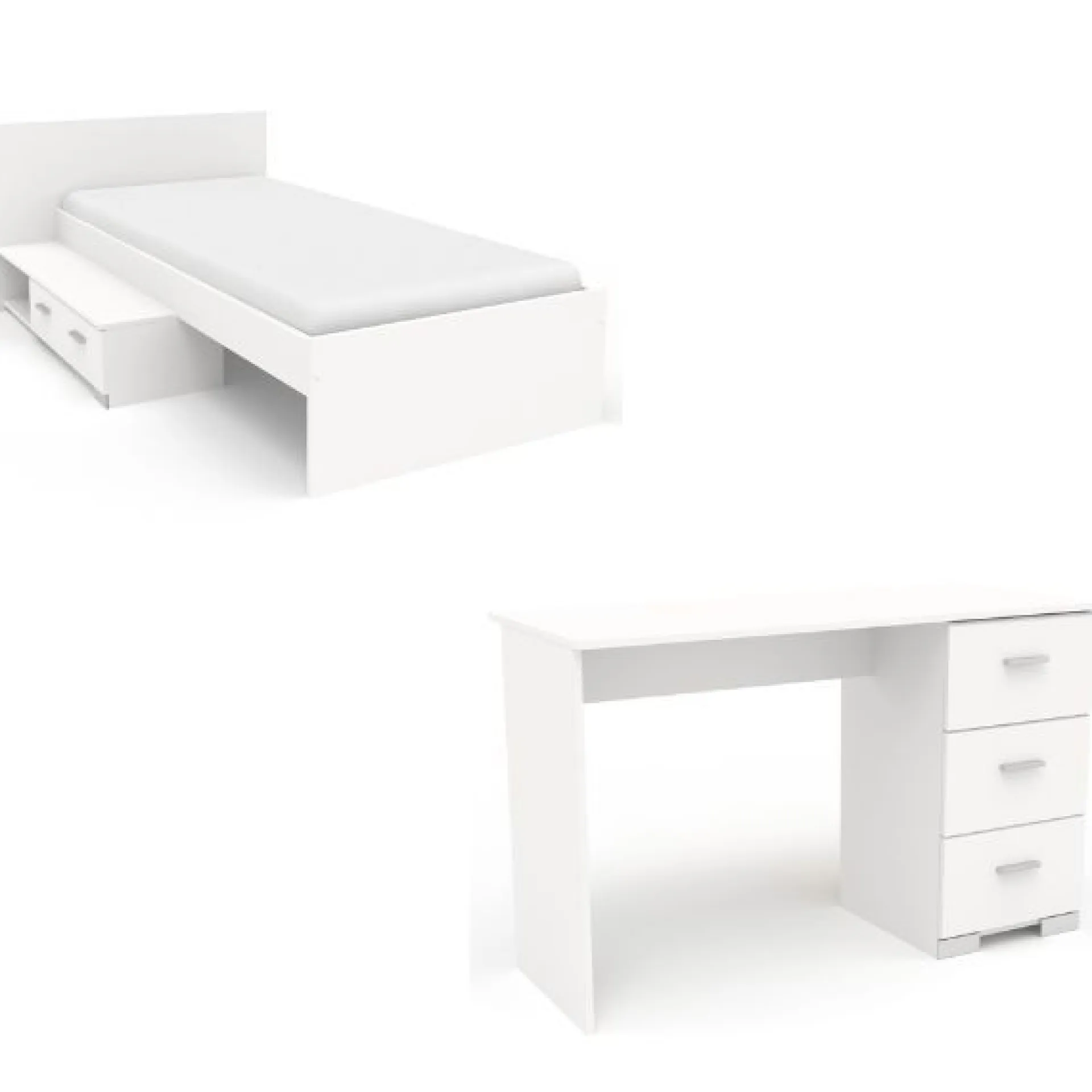 Kinder Parisot Kinderzimmer-Set Galaxy | Einzelbett, Schreibtisch |