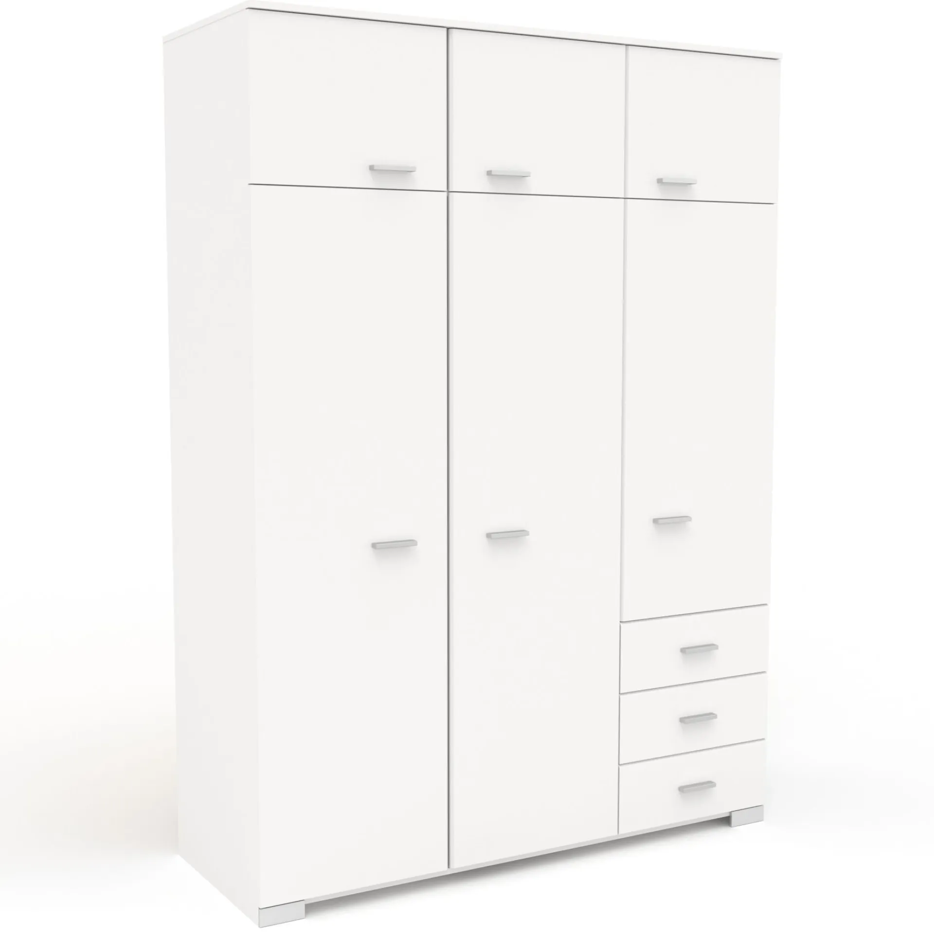 Kinder Parisot Kinderzimmer-Set Galaxy | Einzelbett, Kommode, Kleiderschrank, Nachttisch |
