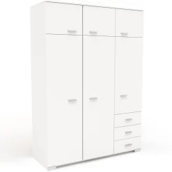 Kinder Parisot Kinderzimmer-Set Galaxy | Einzelbett, Schreibtisch, Kleiderschrank |