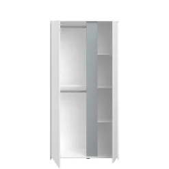 Kinder Parisot Kinderzimmer-Set Rue | Halbhochbett, Kleiderschrank, Kommode