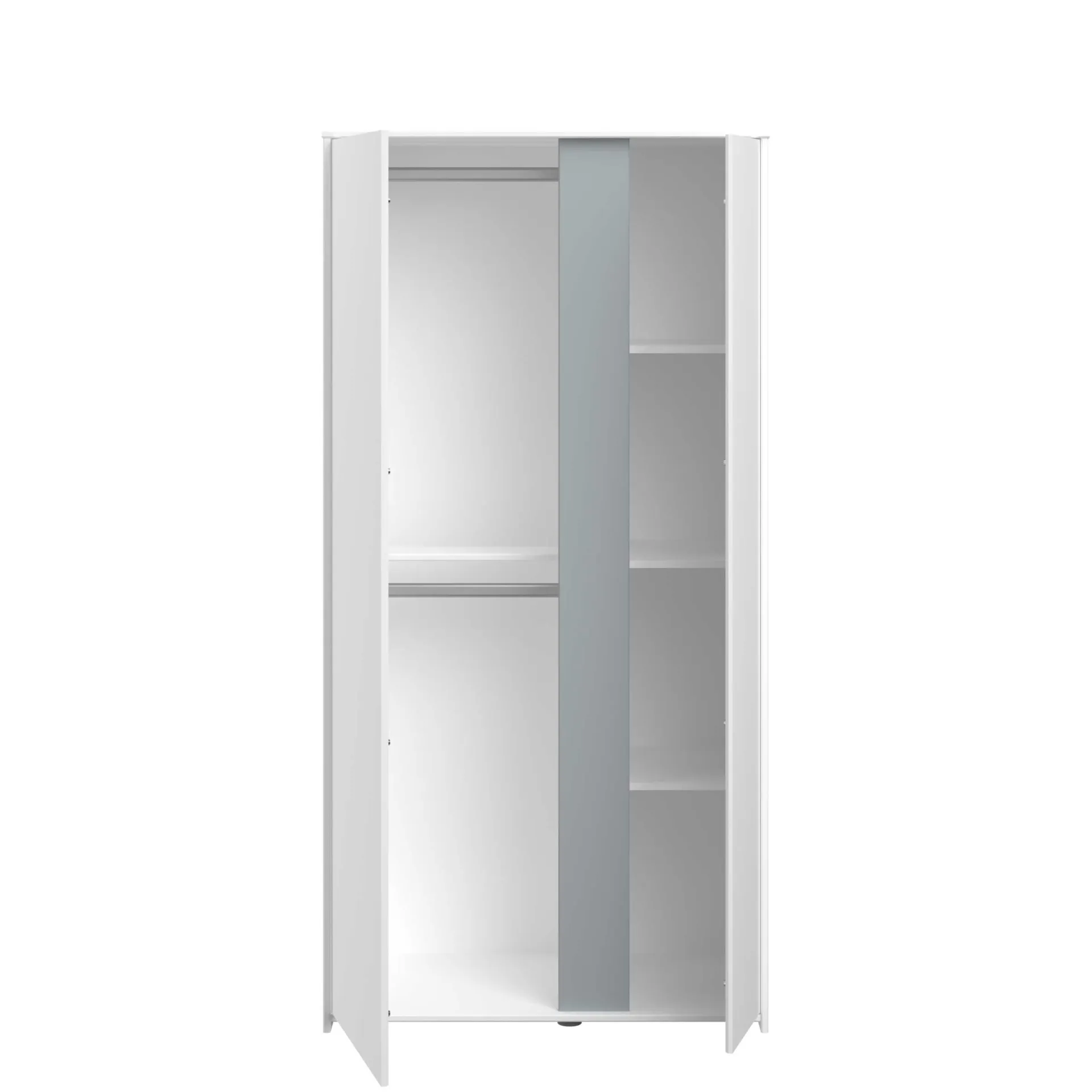 Kinder Parisot Kinderzimmer-Set Rue | Halbhochbett, Kleiderschrank, Kommode
