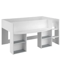 Kinder Parisot Kinderzimmer-Set Rue | Halbhochbett, Kleiderschrank, Kommode