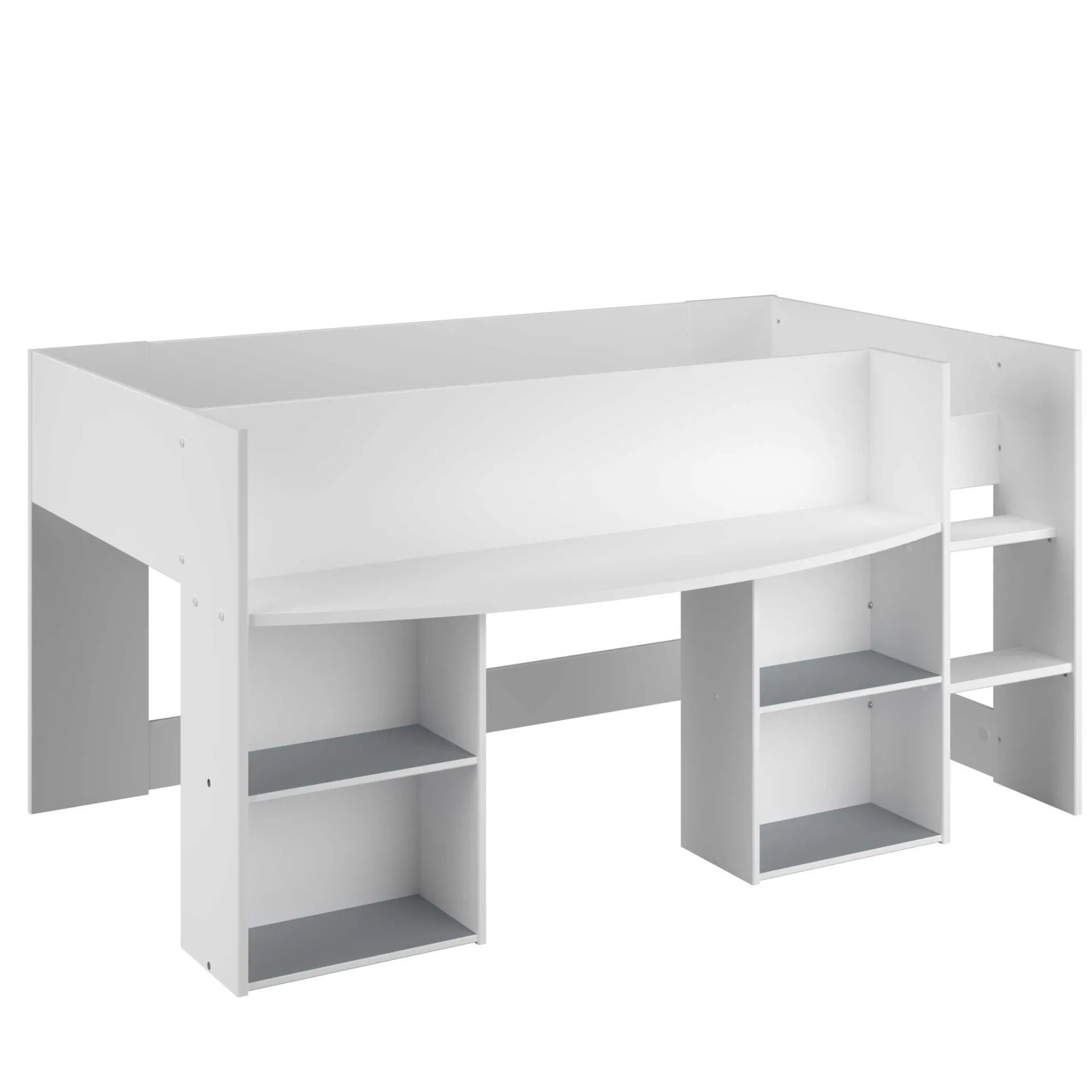 Kinder Parisot Kinderzimmer-Set Rue | Halbhochbett, Kleiderschrank, Kommode