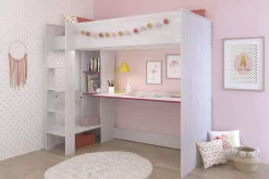 Kinder Parisot Kinderzimmer-Set Smoozy | Hochbett und Kommode |