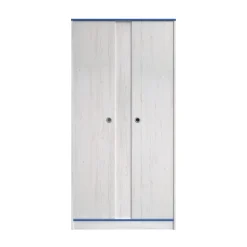 Kinderzimmer-Set Smoozy | Kinderbett, Kleiderschrank und Nachttisch | Weiß