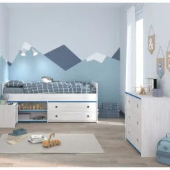 Kinder Parisot Kinderzimmer-Set Smoozy | Kinderbett, Kommode und Nachttisch |