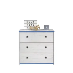 Kinder Parisot Kinderzimmer-Set Smoozy | Kinderbett, Kleiderschrank, Kommode und Nachttisch |