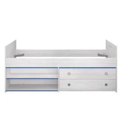 Kinder Parisot Kinderzimmer-Set Smoozy | Kinderbett, Kleiderschrank, Kommode und Nachttisch |