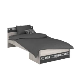 Kinder Parisot Kinderzimmer-Set Stoff | Kinderbett, Kommode, Bettkasten