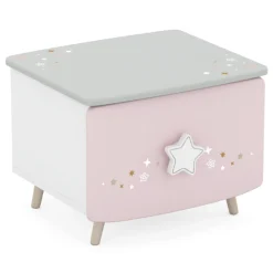 Kinder CBA Kinderzimmer Stellar: Bett 90x190cm, Nachttisch, Kommode, Kleiderschrank