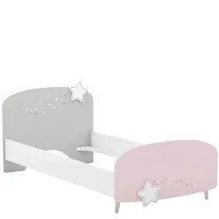Kinder CBA Kinderzimmer Stellar: Bett 90x190cm, Nachttisch, Kommode, Kleiderschrank
