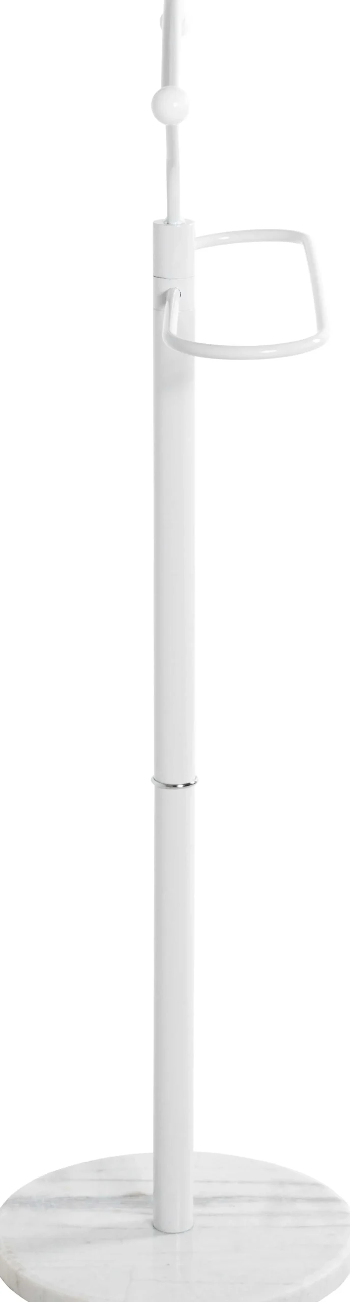 Kingston Kleiderständer - 50x32x105 cm - Stahl/Marmor