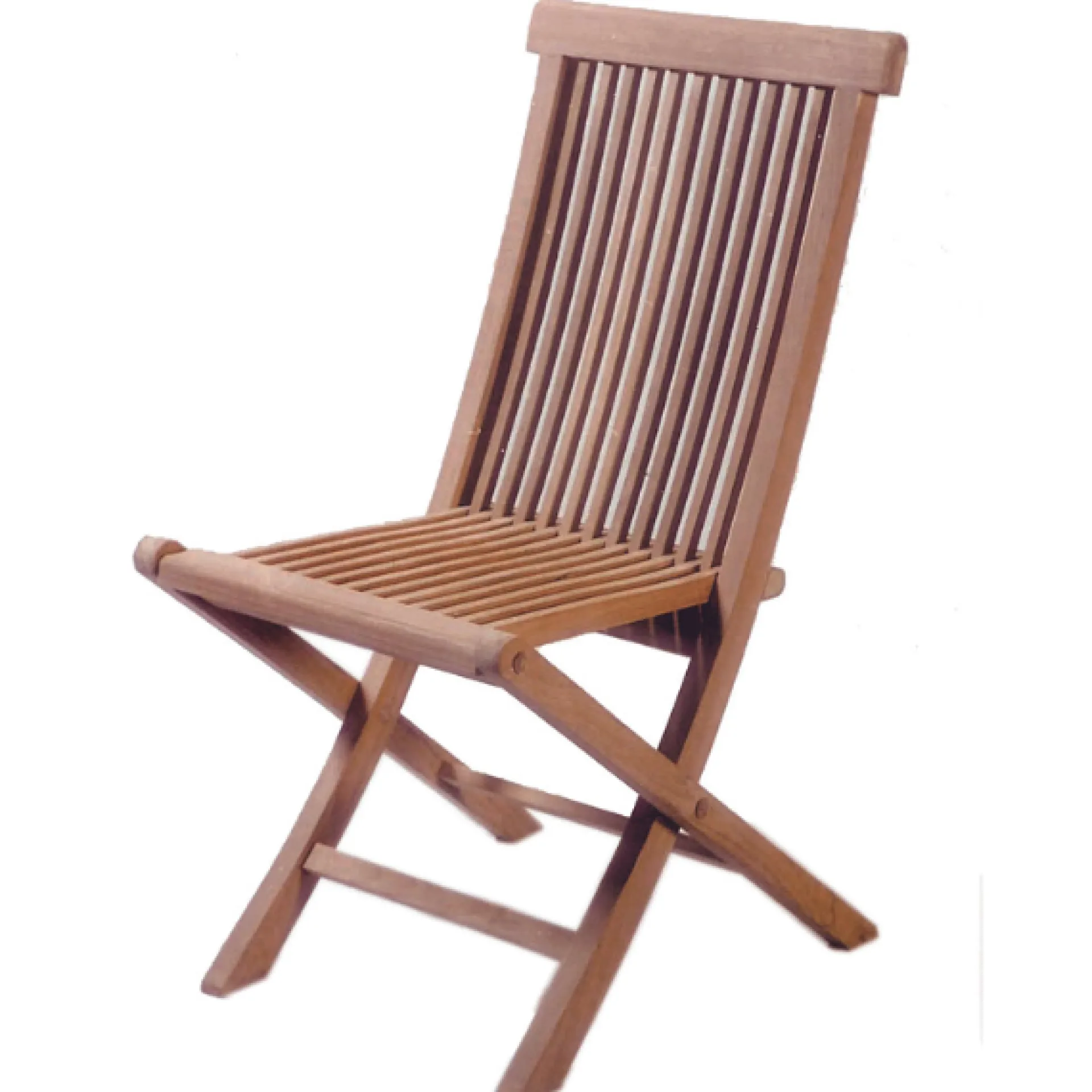 Gescova Klappbarer Gartenstuhl Leni - Teakholz - 47x59x90 cm -