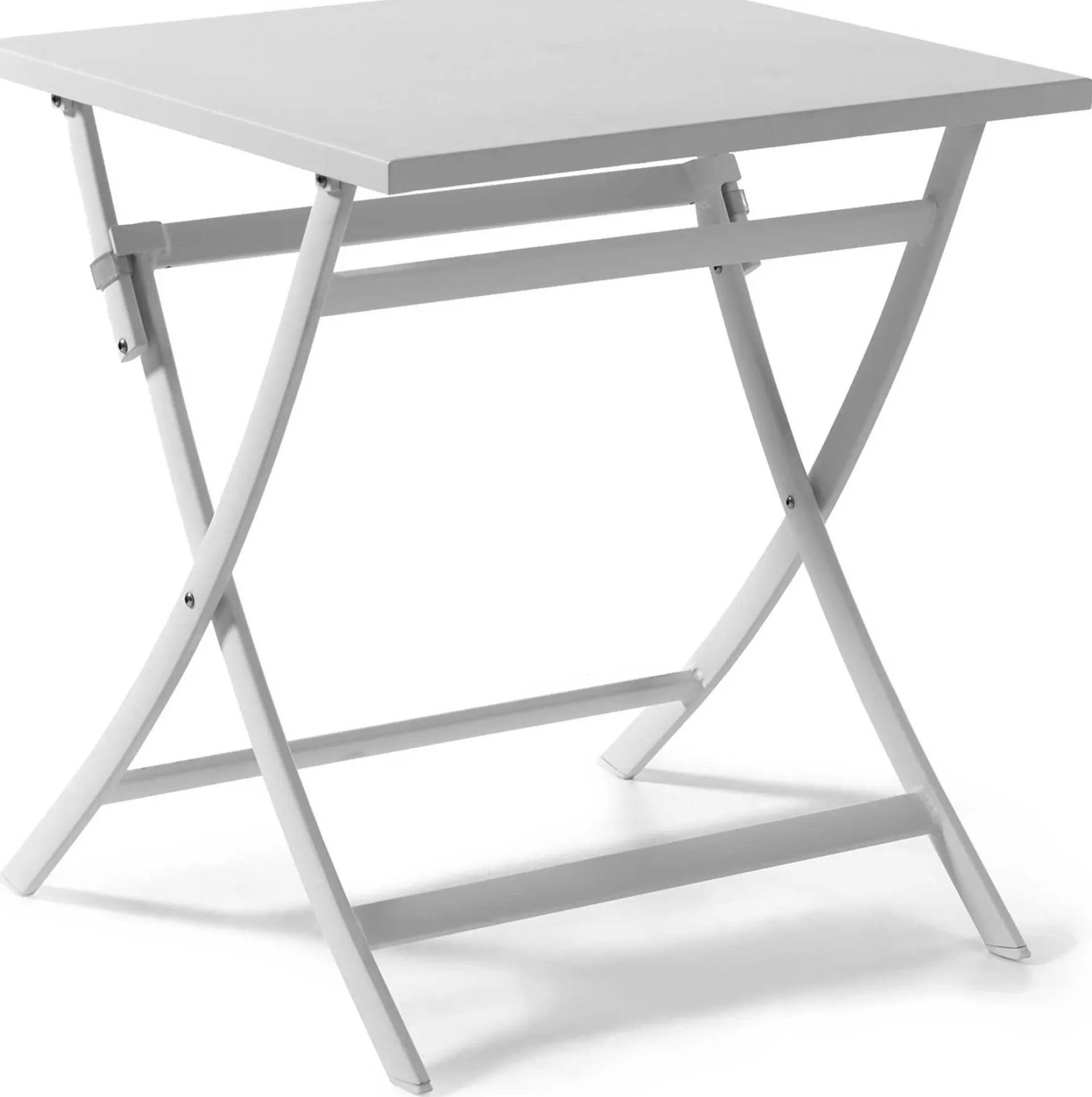 Gescova Klappbarer Gartentisch Grasse - Aluminium - 70x70x75 cm -