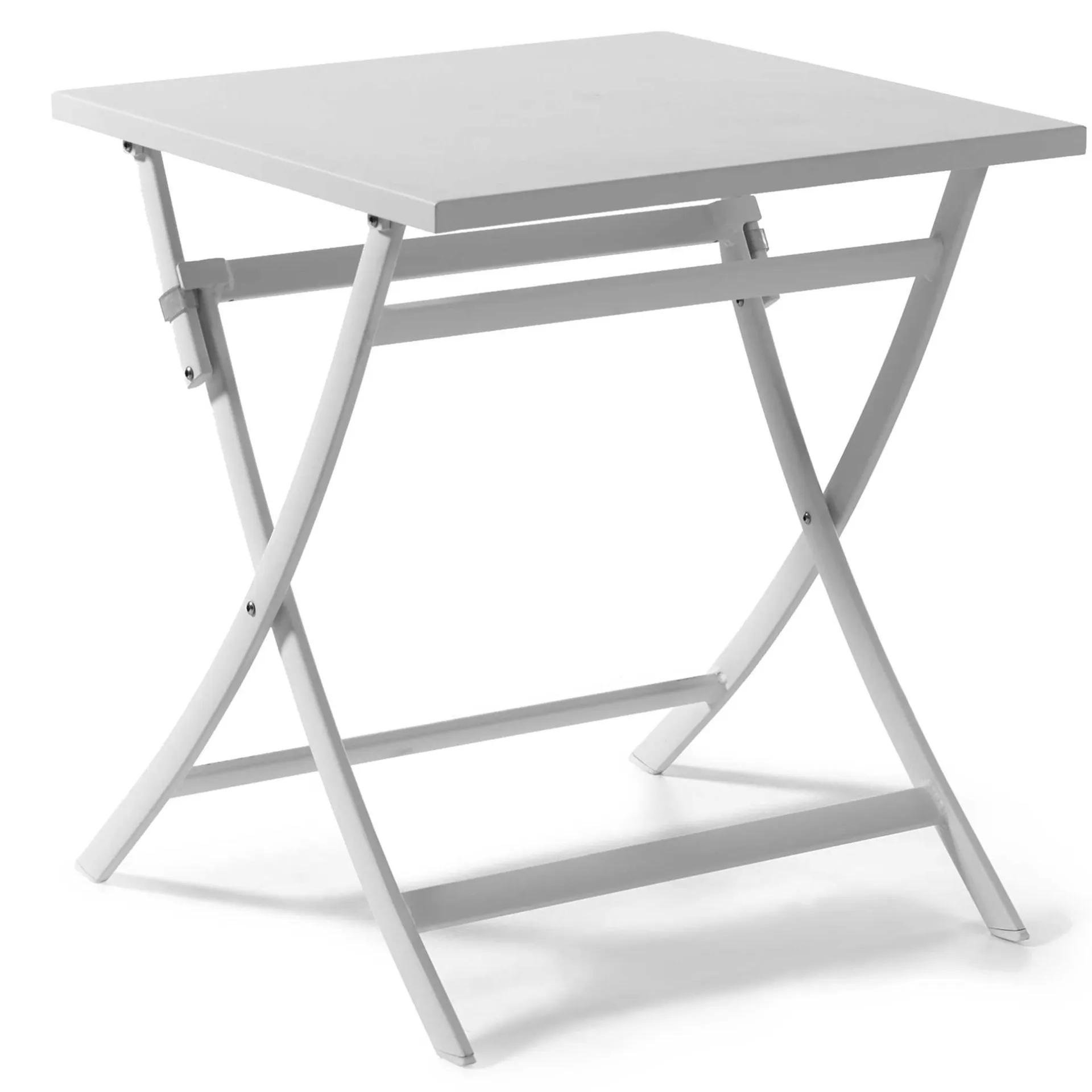 Gescova Klappbarer Gartentisch Grasse - Aluminium - 70x70x75 cm -