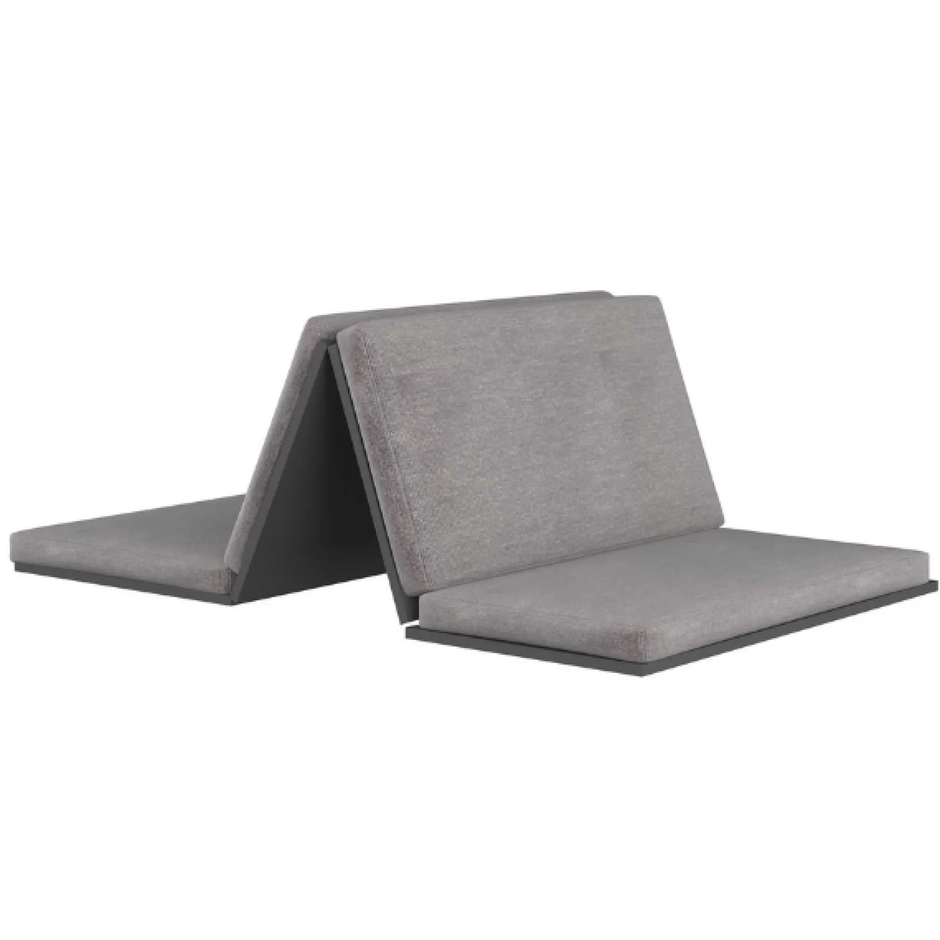 Klappbarer Lattenrost mit Sitzkissen für Hochbett Graham 90x200cm