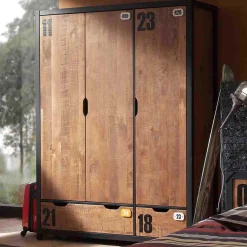 Kleiderschrank Alex 3-türig