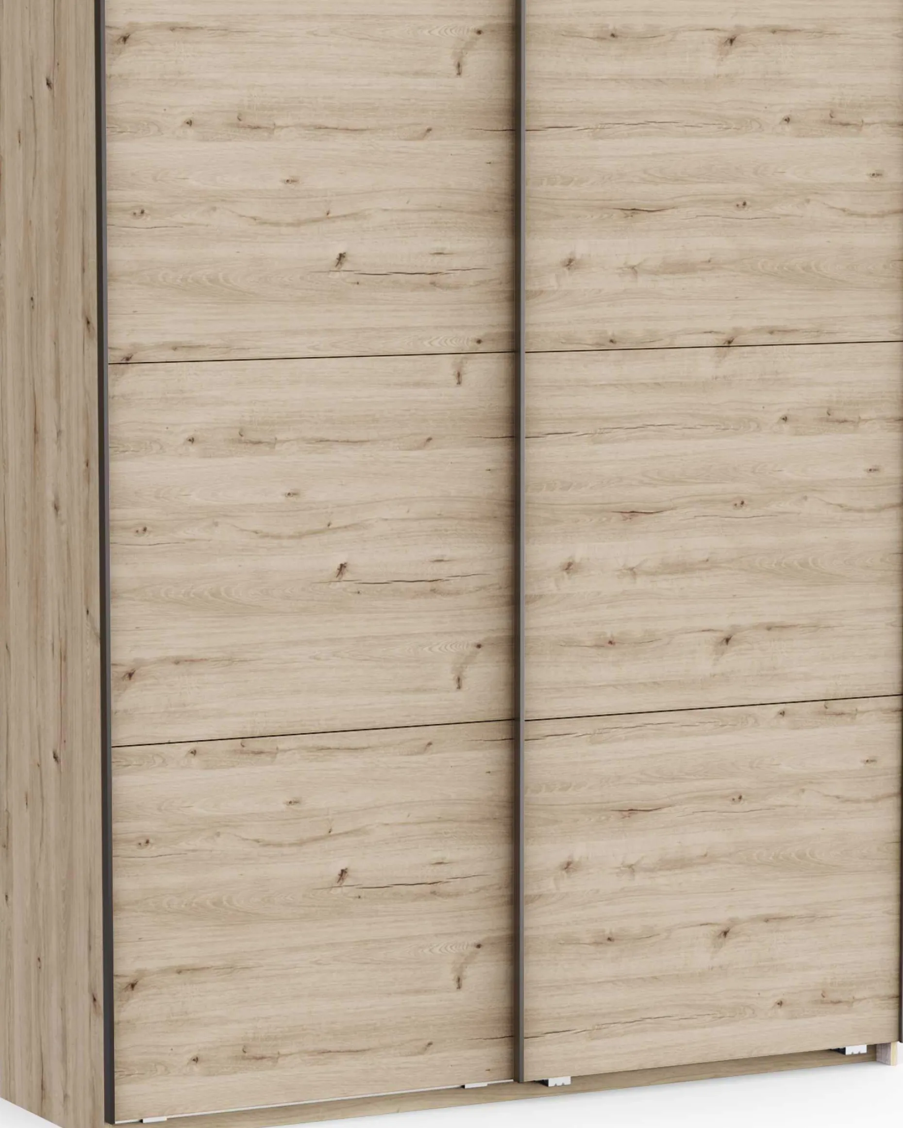 Kleiderschrank Alhambra - 178x60x224cm - Eiche Dekor