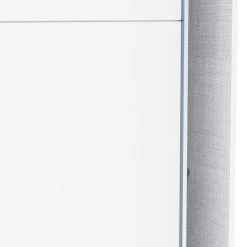 Kleiderschrank Alhambra - 221x60x224cm - weiß