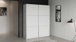 Kleiderschrank Alhambra - 178x60x224cm - weiß