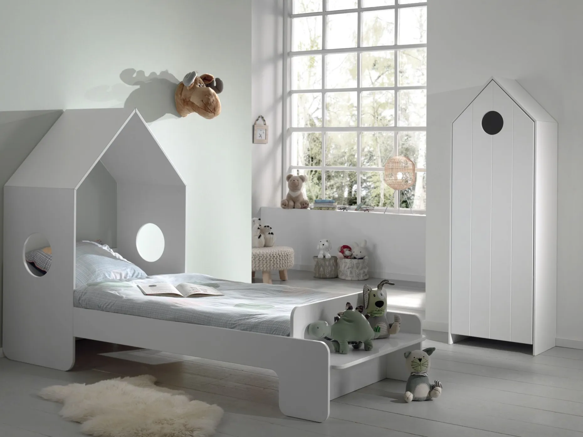 Kleiderschrank Casami - weiß