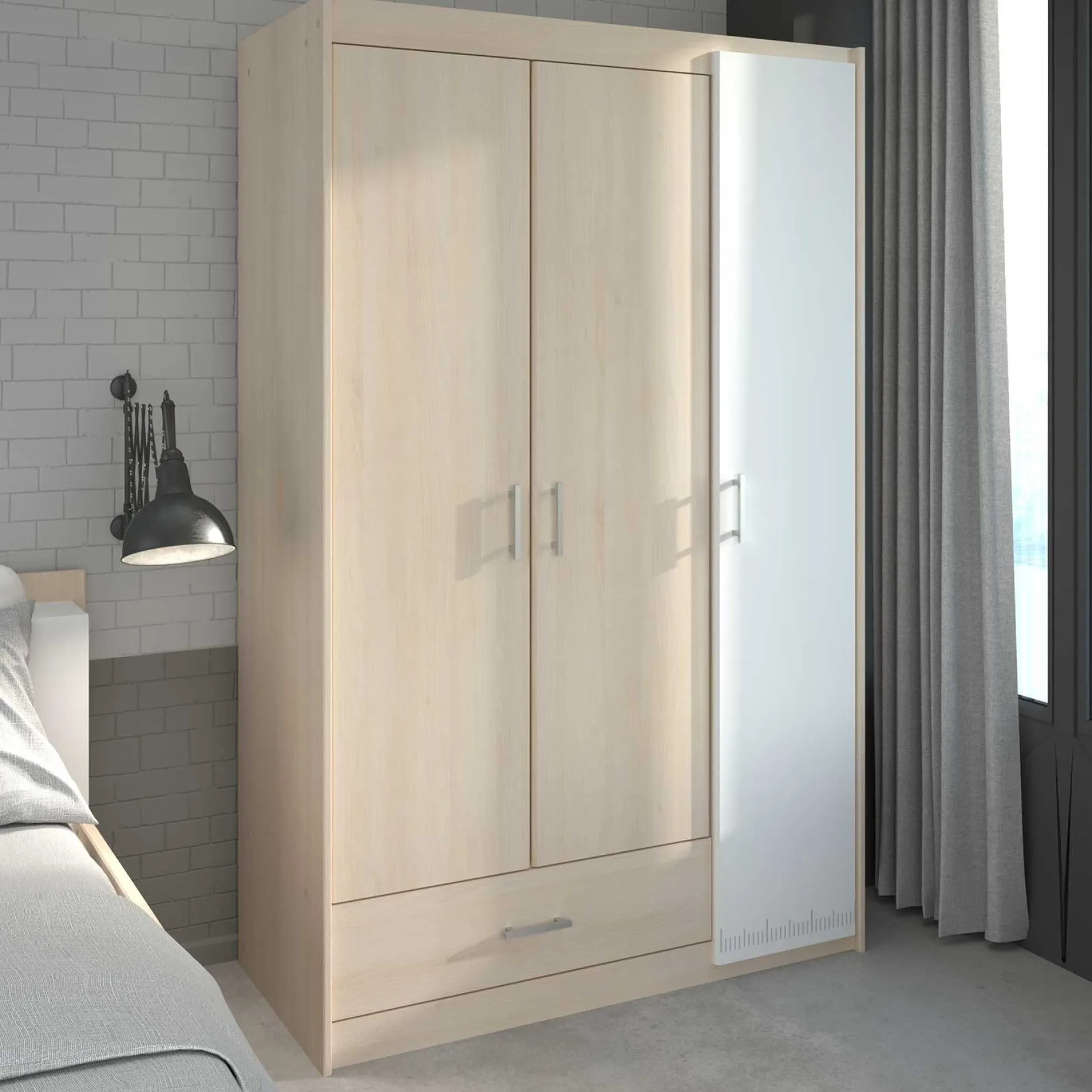 Kleiderschrank Charly 3 Türen