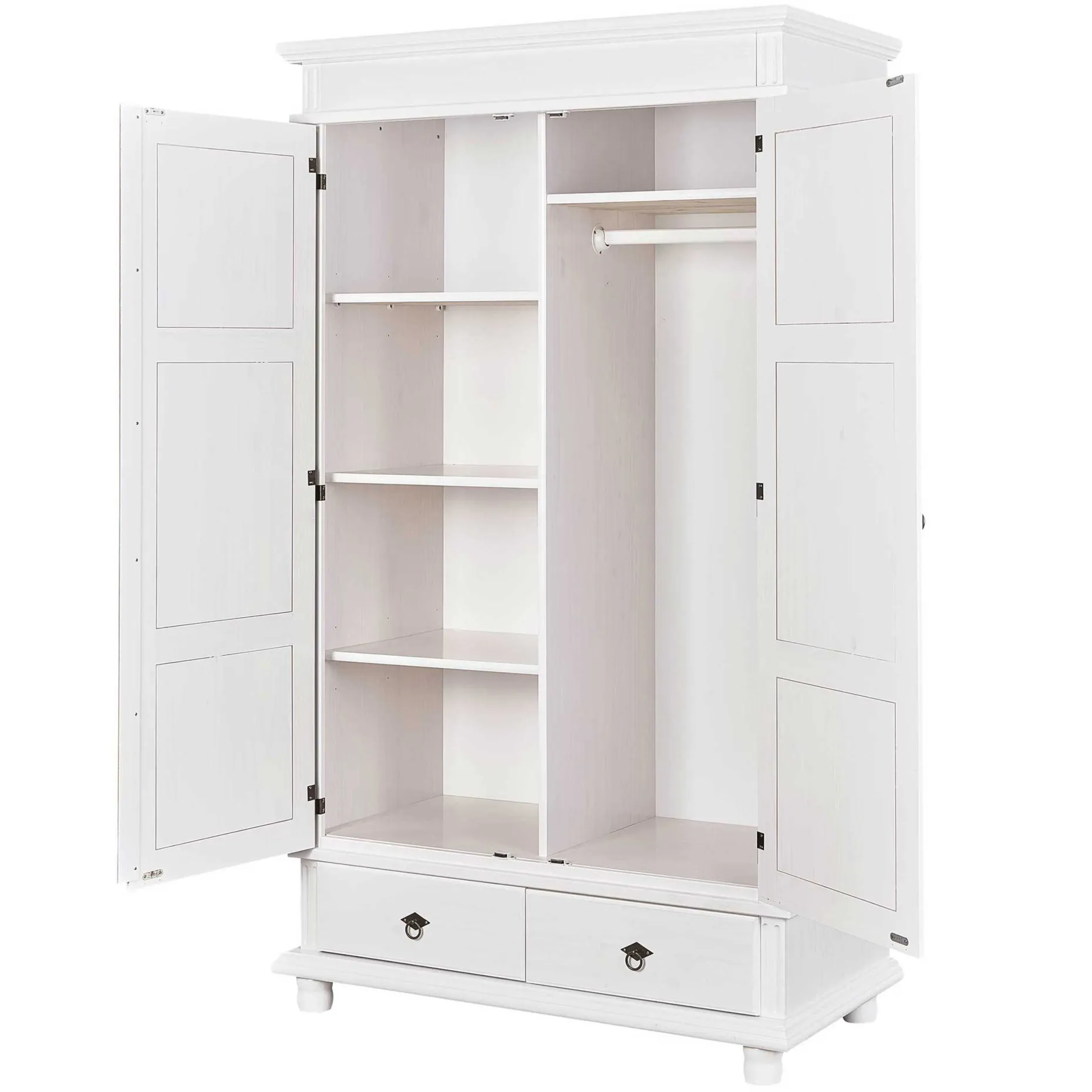 Kleiderschrank Danz mit 2 Türen