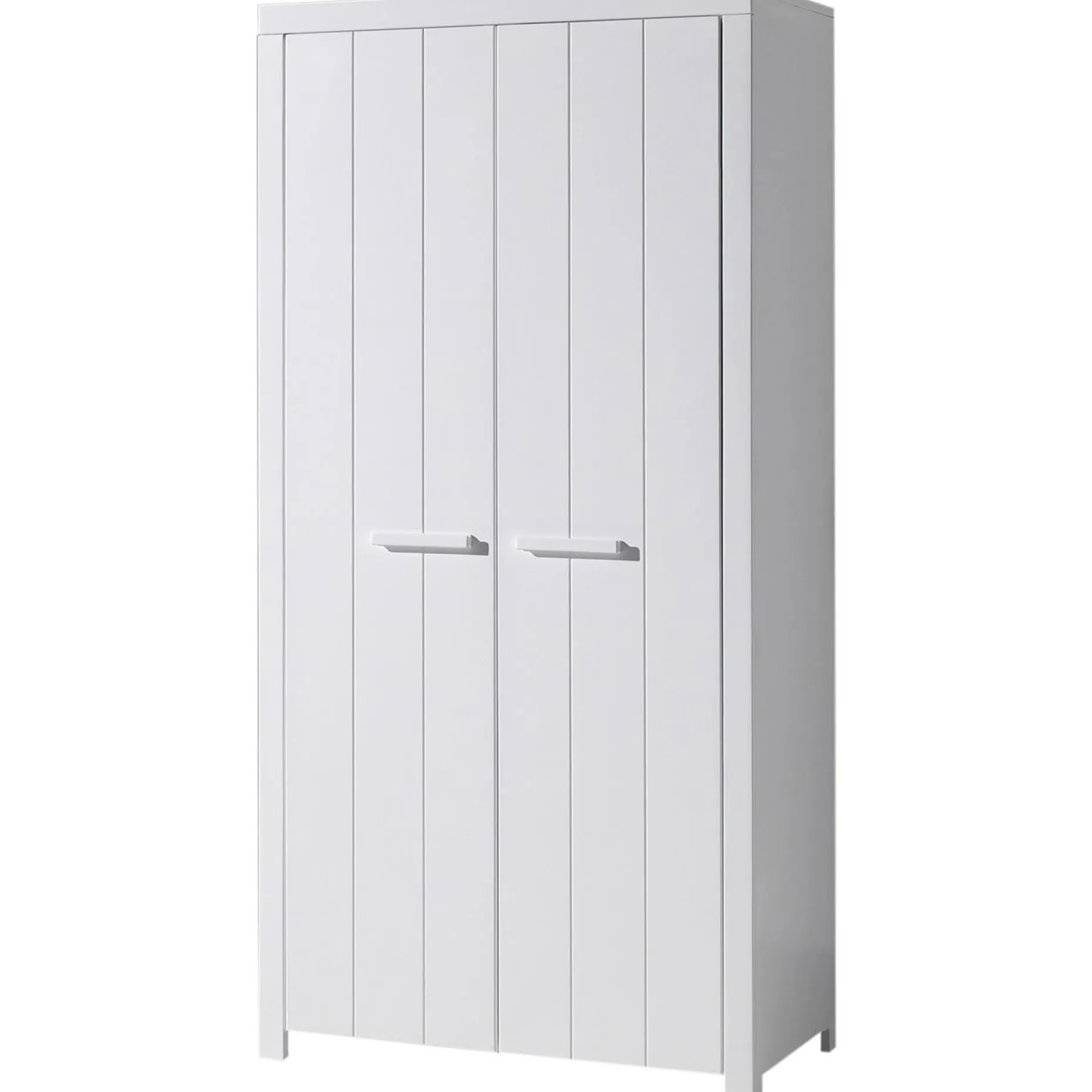 Kleiderschrank Erik 2-türig - weiß