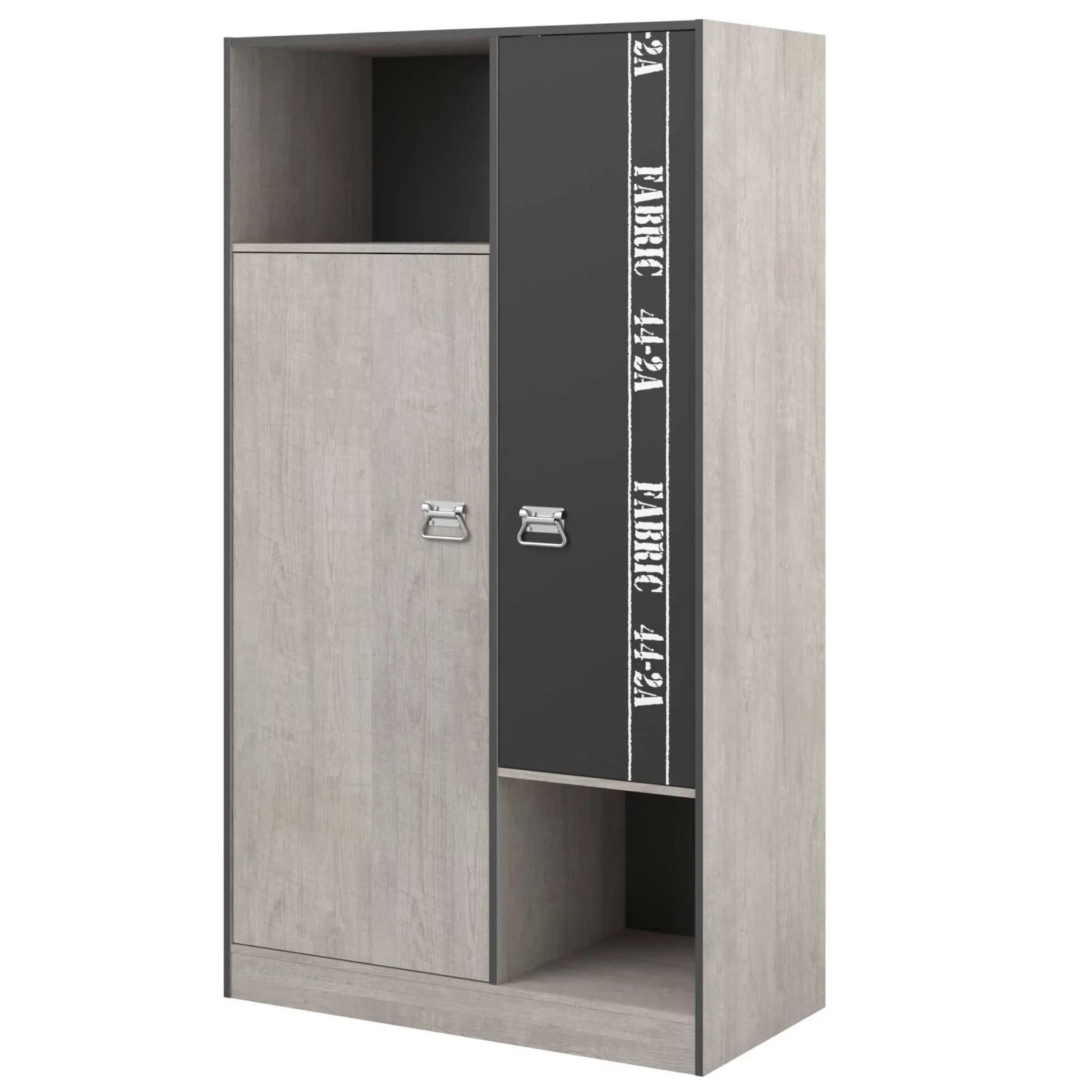 Kleiderschrank Fabric 2-türig