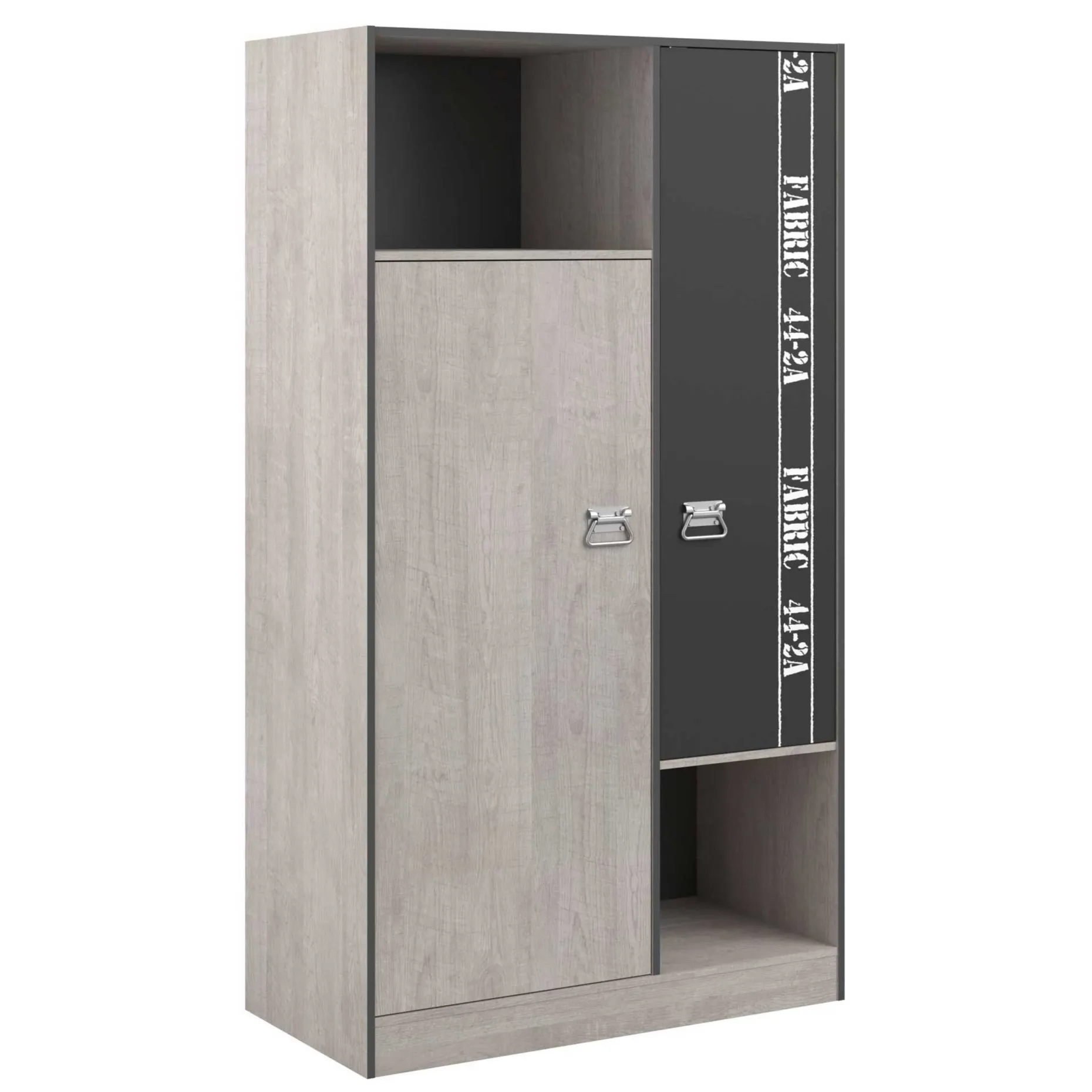 Kleiderschrank Fabric 2-türig