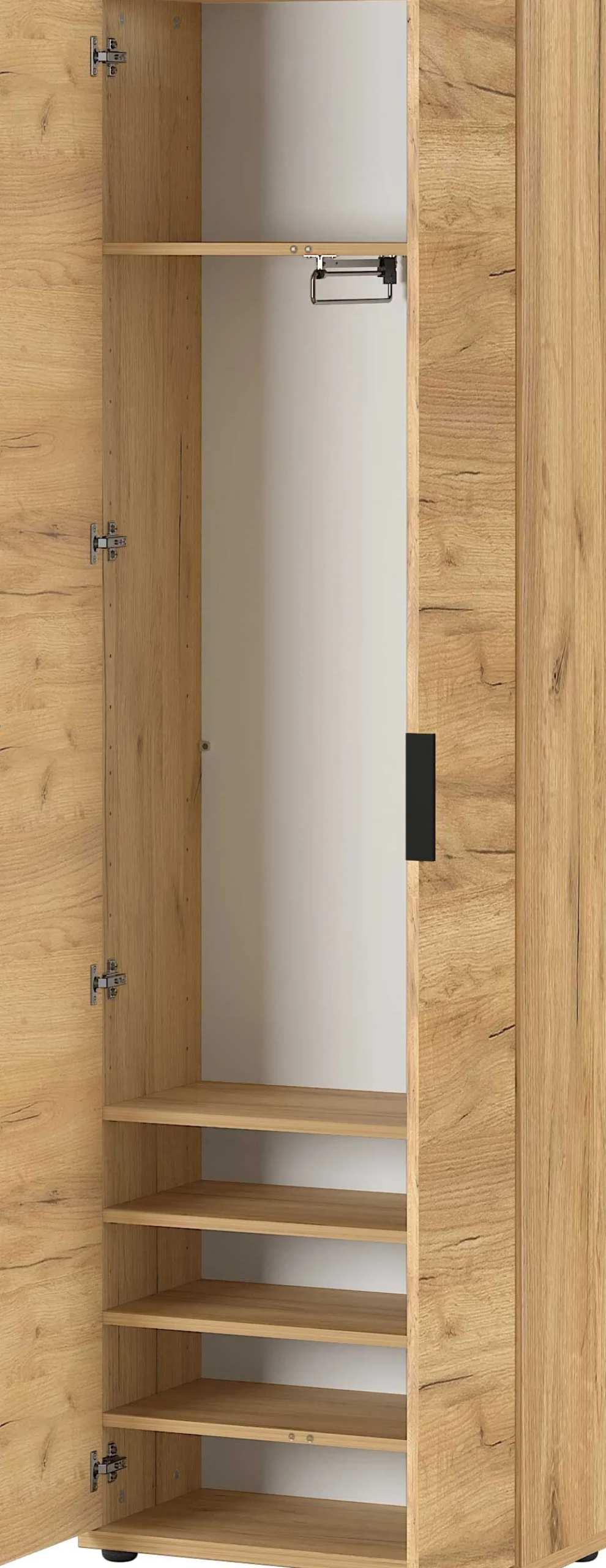 Kleiderschrank Frodo mit 2 Türen - Eiche