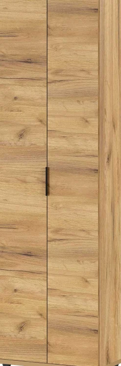 Kleiderschrank Frodo mit 2 Türen - Eiche