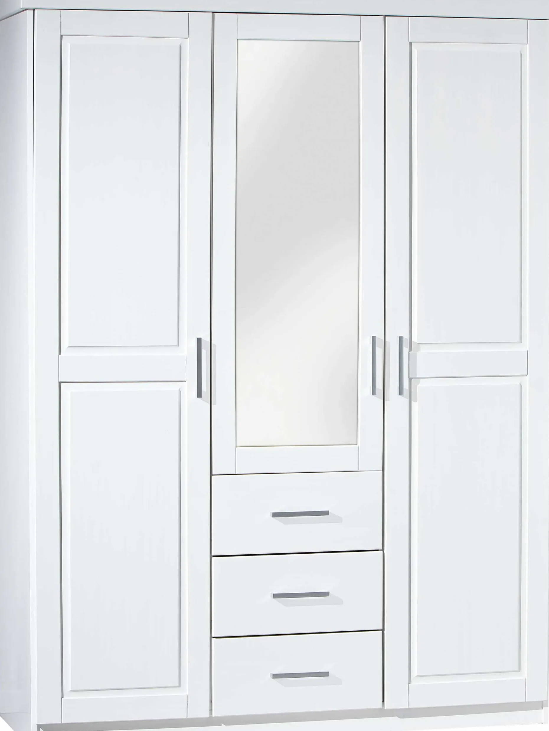 Kleiderschrank Geraldo - weiß