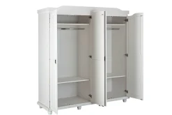 Kleiderschrank Ivy 197cm 4 Türen - weiß