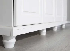 Kleiderschrank Ivy 197cm 4 Türen - weiß