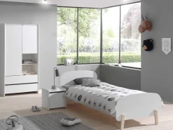 Kleiderschrank Kiddy 2 Türen - weiß