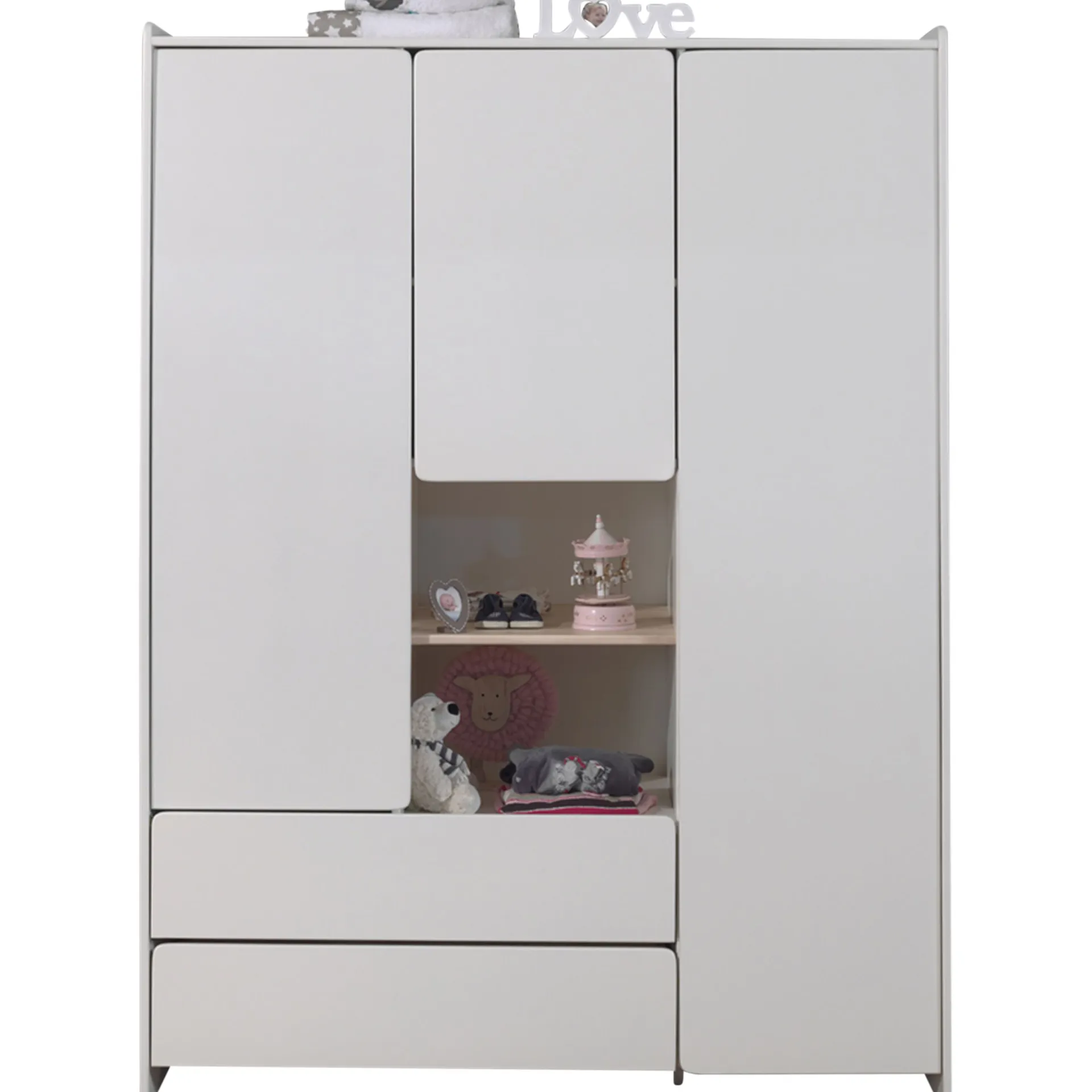 Kinder Vipack Kleiderschrank Kiddy 3 Türen -