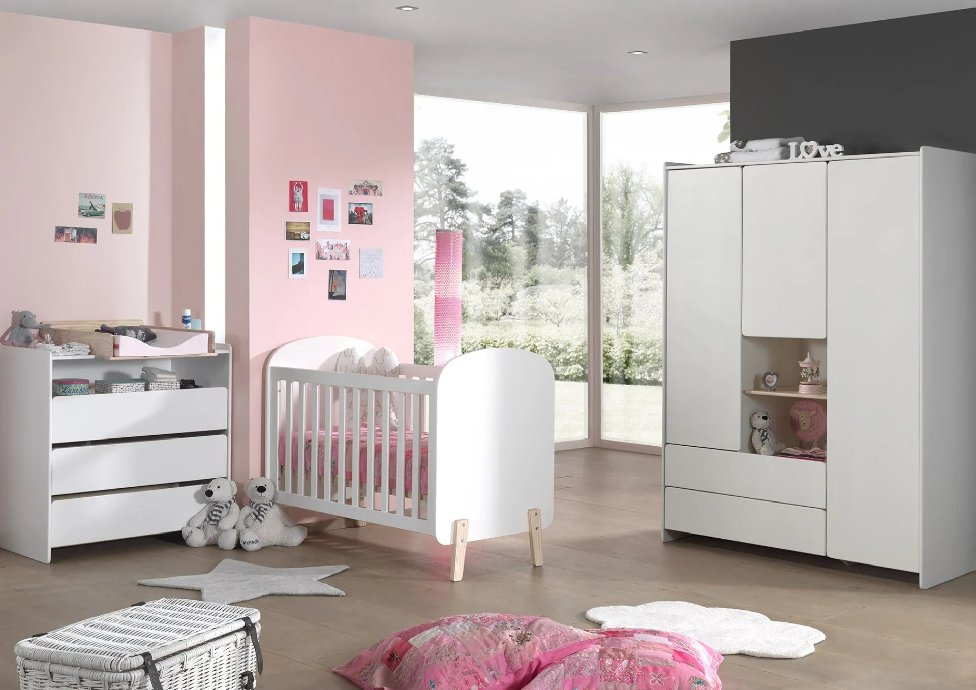 Kinder Vipack Kleiderschrank Kiddy 3 Türen -