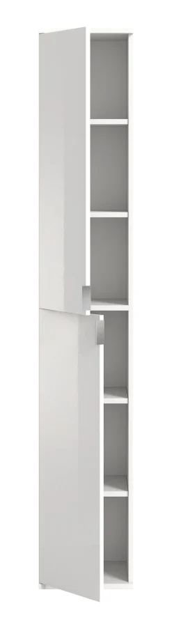 Kleiderschrank Kombination Projekt X Emob - Weiß Artisan Oak - 152x193x34 cm