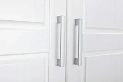 Kleiderschrank Leon mit 3 Türen - weiß