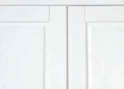 Kleiderschrank Leon mit 3 Türen - weiß