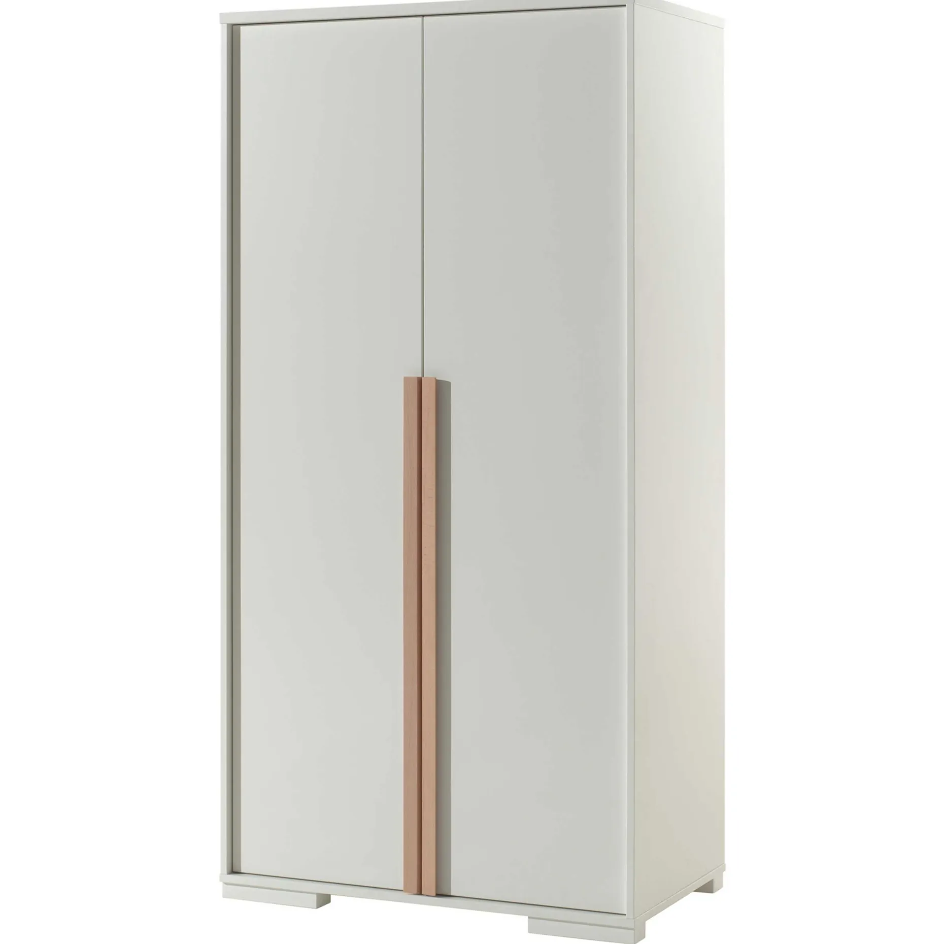 Kleiderschrank London 98cm mit 2 Türen - weiß