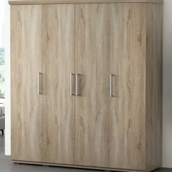 Kleiderschrank Nikkie 160 cm-sonoma Eiche