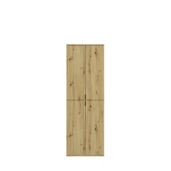Kleiderschrank Projekt X Emob - Artisan Eiche - 212x193x34 cm