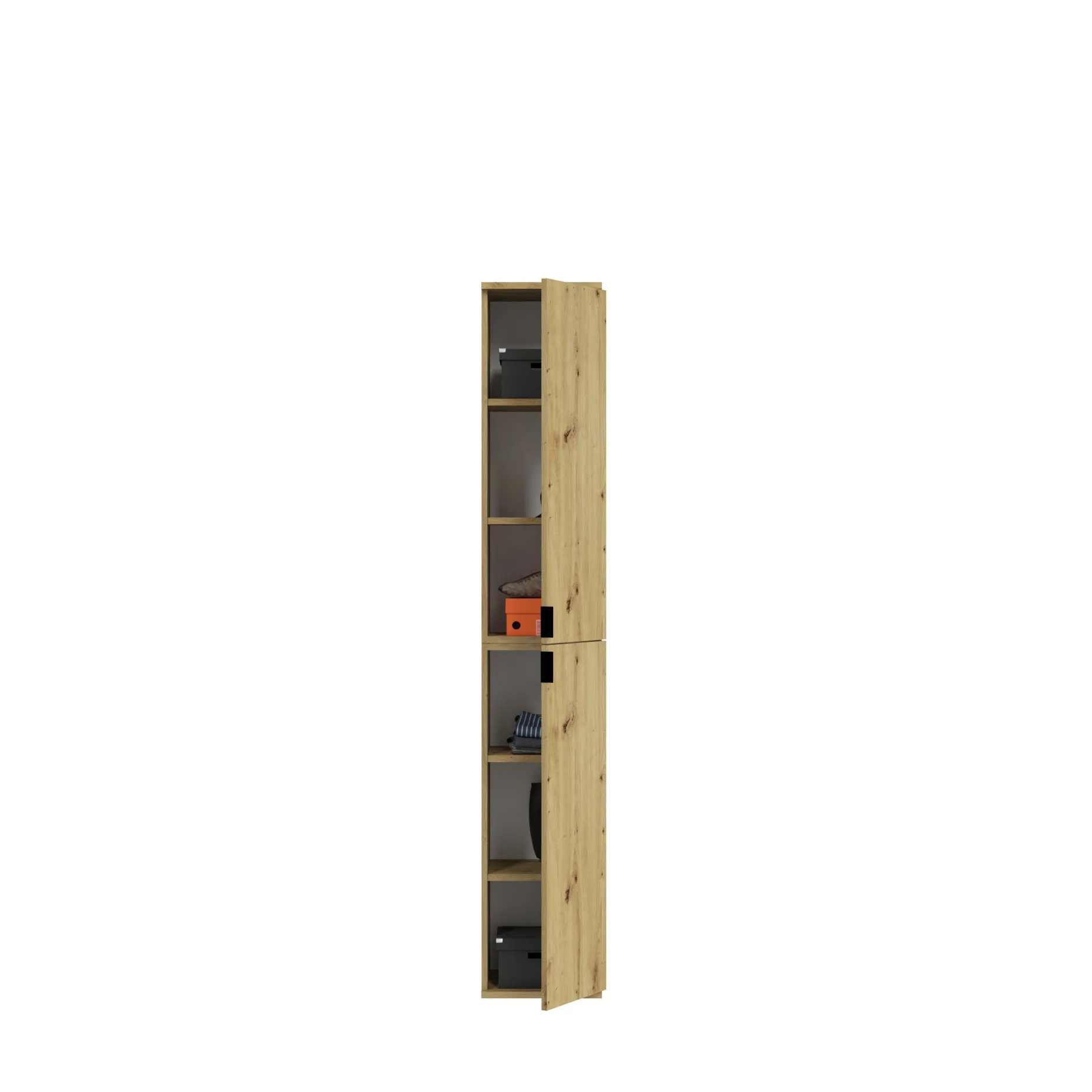 Kleiderschrank Projekt X Emob - Artisan Eiche - 212x193x34 cm