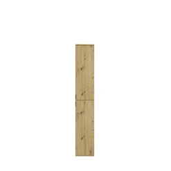 Kleiderschrank Projekt X Emob - Artisan Eiche - 213x193x34 cm - Natur
