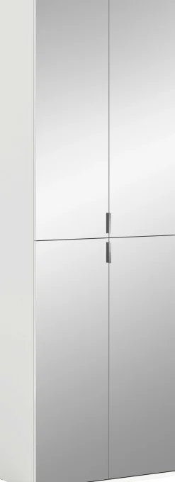 Kleiderschrank Projekt X Emob Artisan Eiche mit Spiegel 122x193x34 cm