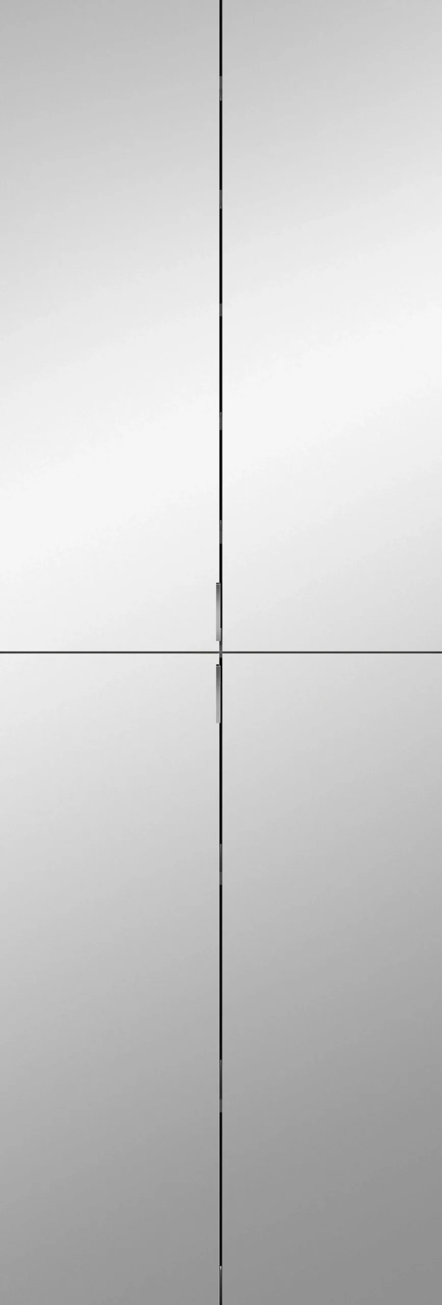 Kleiderschrank Projekt X Emob Artisan Eiche mit Spiegel 122x193x34 cm