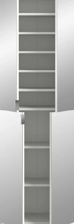 Kleiderschrank Projekt X Emob Artisan Eiche mit Spiegel 122x193x34 cm